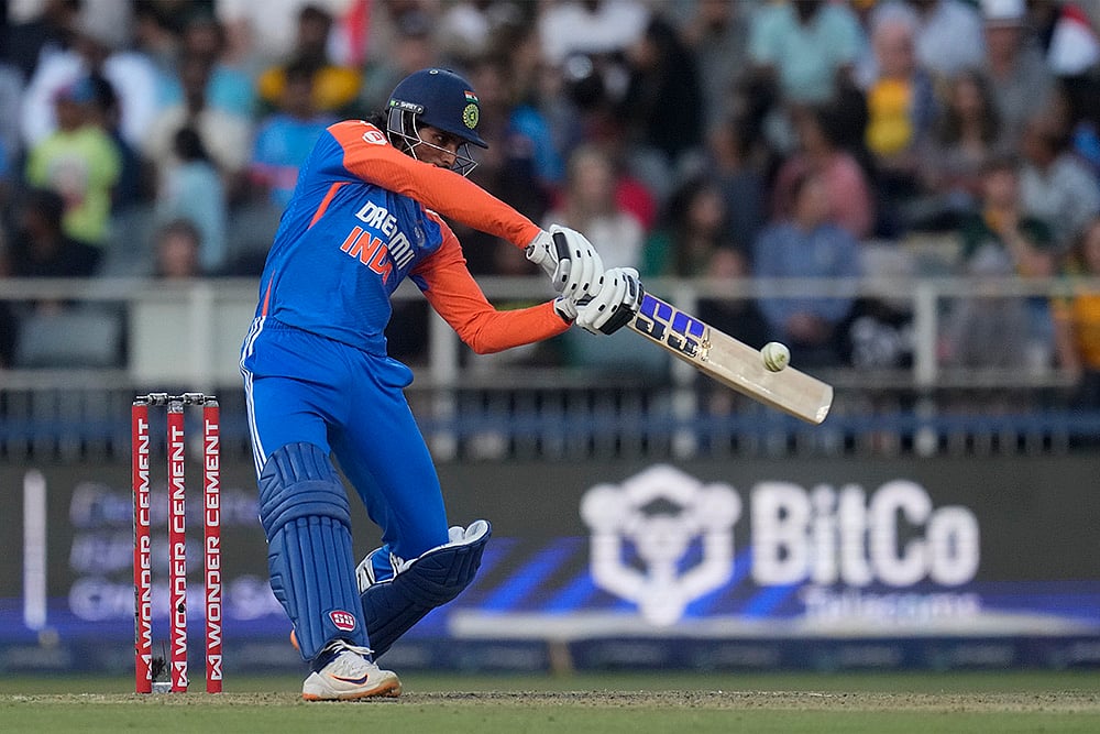 India Vs South Africa 4th T20I at the Wanderers Stadium in Johannesburg photo_Tilak Varma 