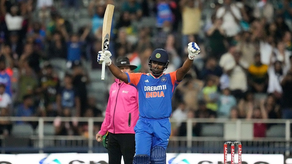 Sanju Samson. - AP/Themba Hadebe