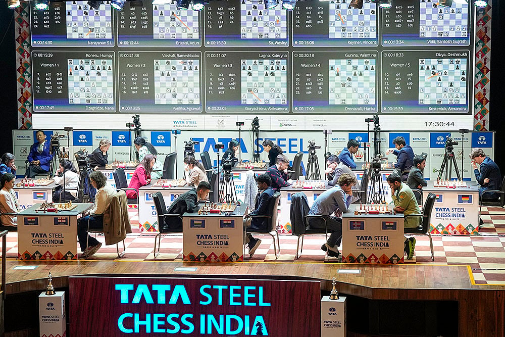 Tata Steel Rapid Chess 2024 Day 2 photo gallery