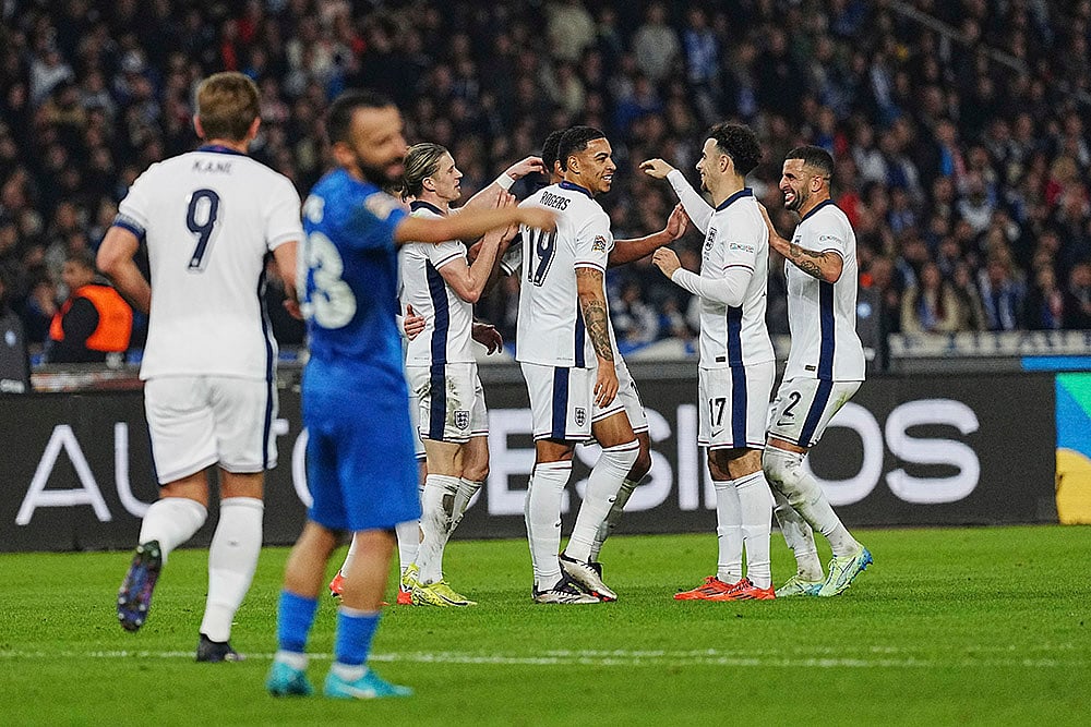 UEFA Nations League soccer match Greece vs England photos