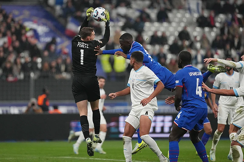 UEFA Nations League football match France vs Israel soccer photos_Daniel Peretz