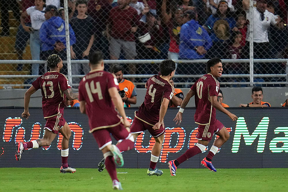 FIFA World Cup 2026 Qualifiers Venezuela vs Brazil  soccer match photos_Telasco Segovia