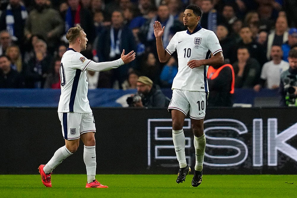 UEFA Nations League soccer match Greece vs England photos_Jarrod Bowen