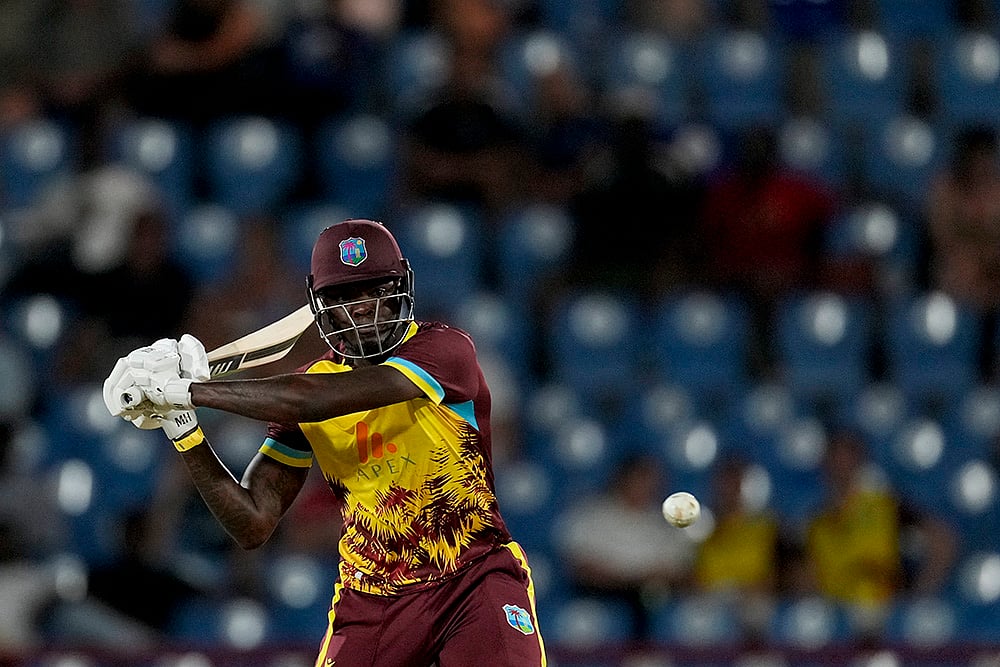 West Indies vs England third T20 cricket at Daren Sammy National Cricket Stadium_Alzarri Joseph 