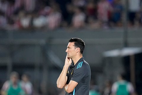 FIFA World Cup 2026 Qualifiers: Argentina's coach Lionel Scaloni