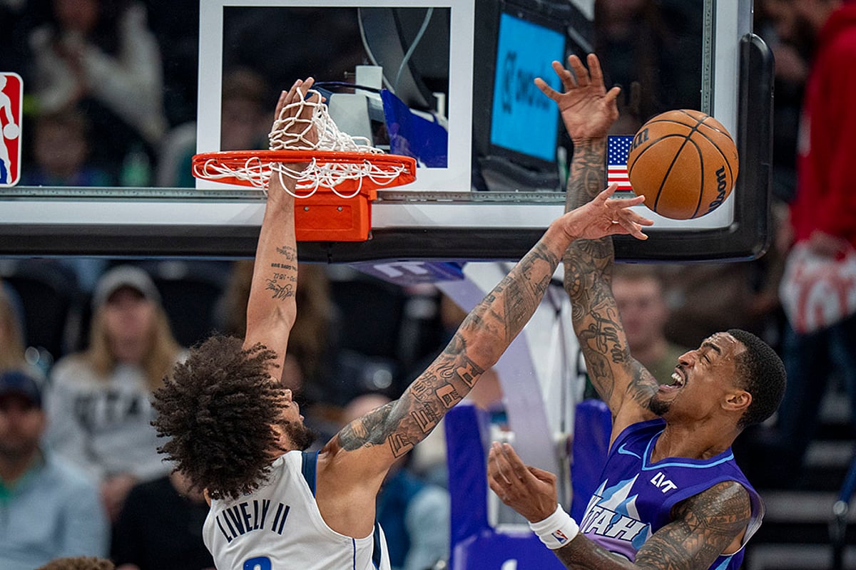 NBA Dallas Mavericks vs Utah Jazz Basketball photo_