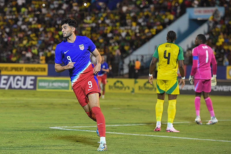 Jamaica vs United States CONCACAF Nations League quarterfinal first leg photo_Ricardo Pepi