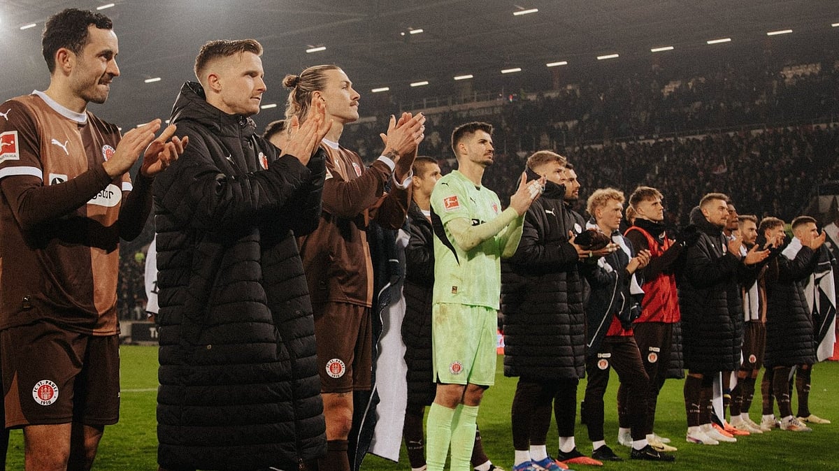 German club St. Pauli are currently in the bottom half of the Bundesliga table. - X/fcstpauli_EN
