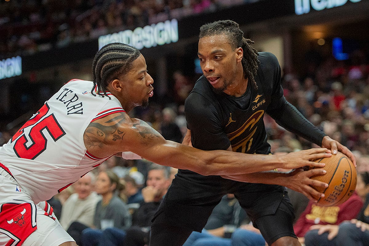 NBA Basketball Chicago Bulls vs Cleveland Cavaliers gallery_Dalen Terry