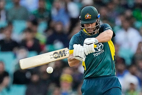 AUS vs PAK 2nd T20I: Australia's Matt Short plays a shot 