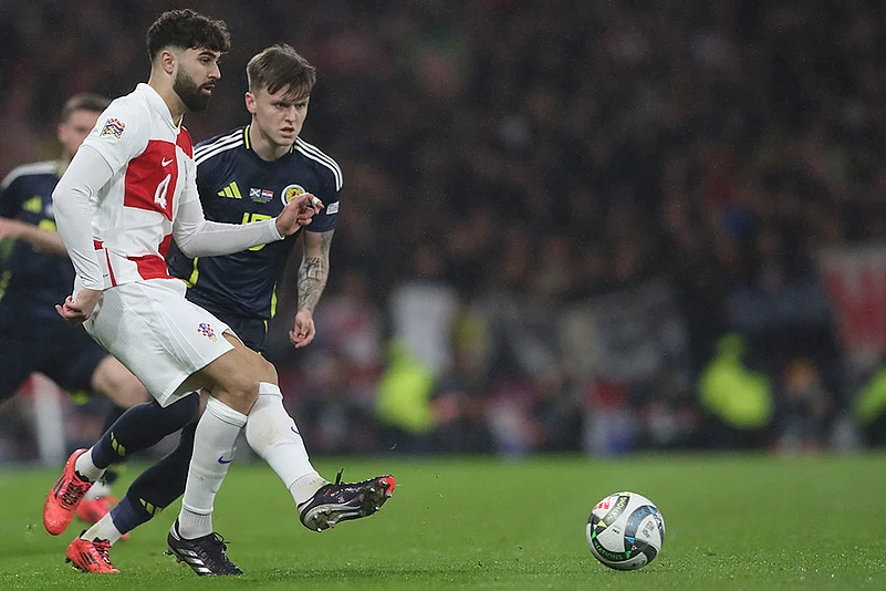 Britain Scotland vs Croatia UEFA Nations League Soccer gallery_ Josko Gvardiol