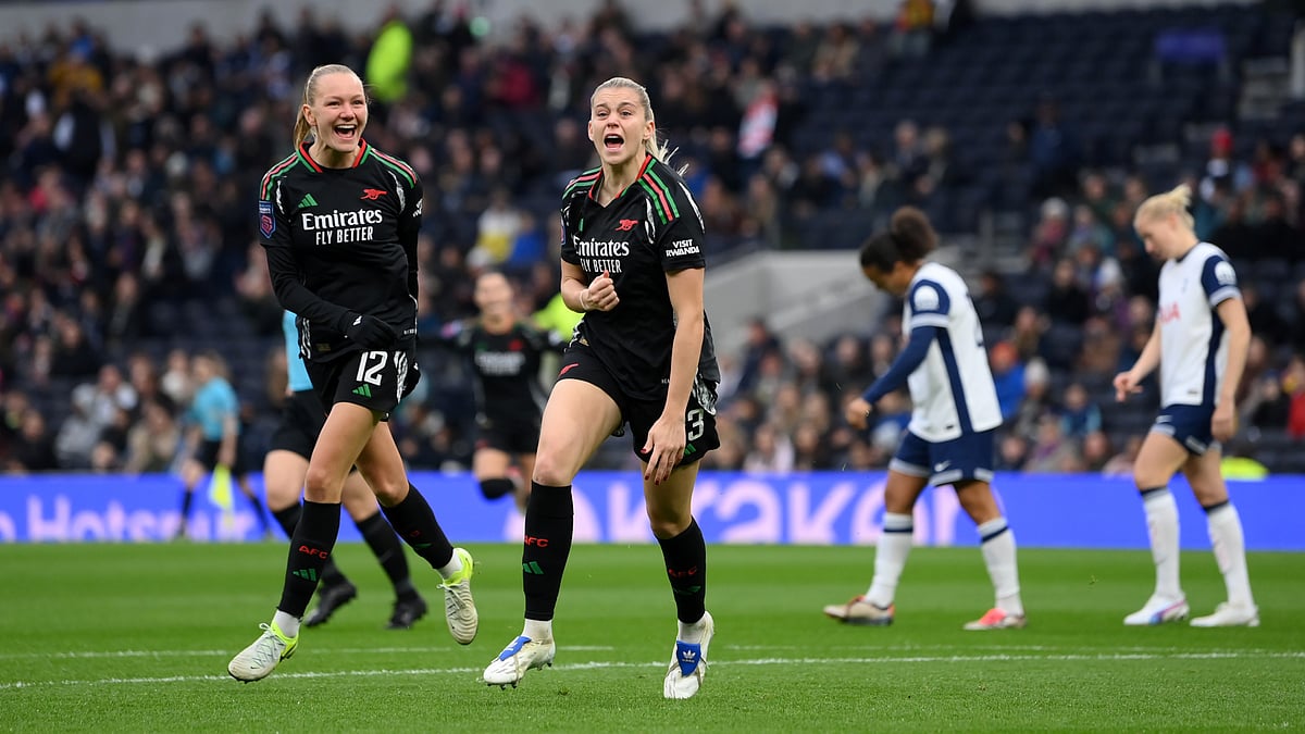 Alessia Russo and Frida Maanum both scored for Arsenal