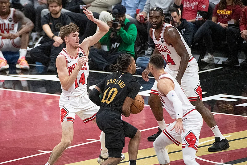 NBA Basketball Chicago Bulls vs Cleveland Cavaliers gallery_Darius Garland