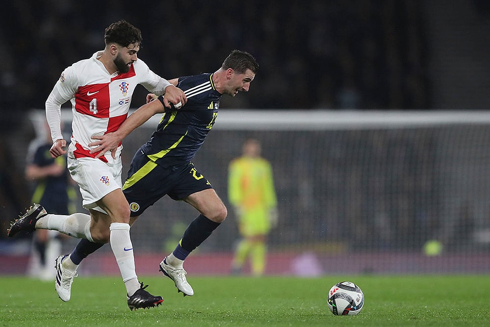Britain Scotland vs Croatia UEFA Nations League Soccer gallery_Kenny McLean