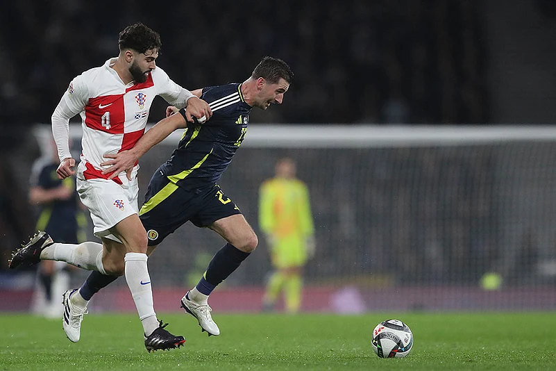 Britain Scotland vs Croatia UEFA Nations League Soccer gallery_Kenny McLean