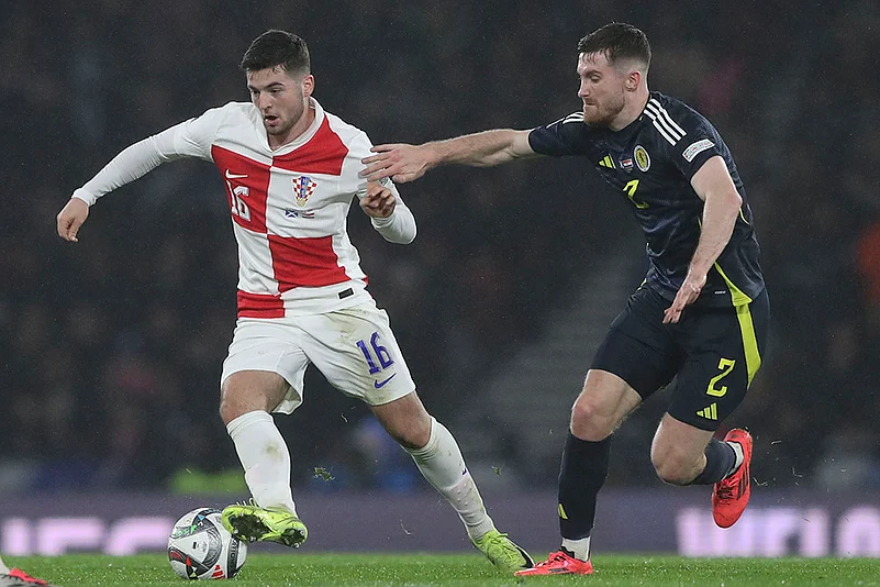 Britain Scotland vs Croatia UEFA Nations League Soccer gallery_Martin Baturina