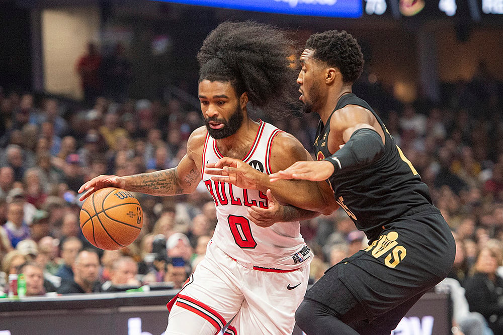 NBA Basketball Chicago Bulls vs Cleveland Cavaliers gallery_Coby White