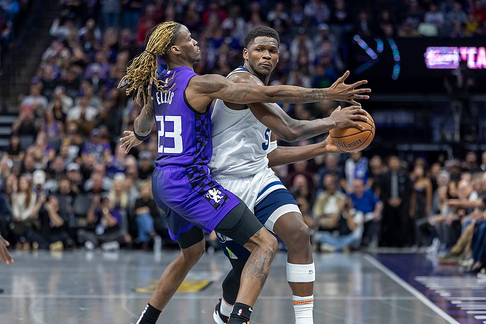 NBA Basketball Minnesota Timberwolves vs Sacramento Kings gallery_Keon Ellis