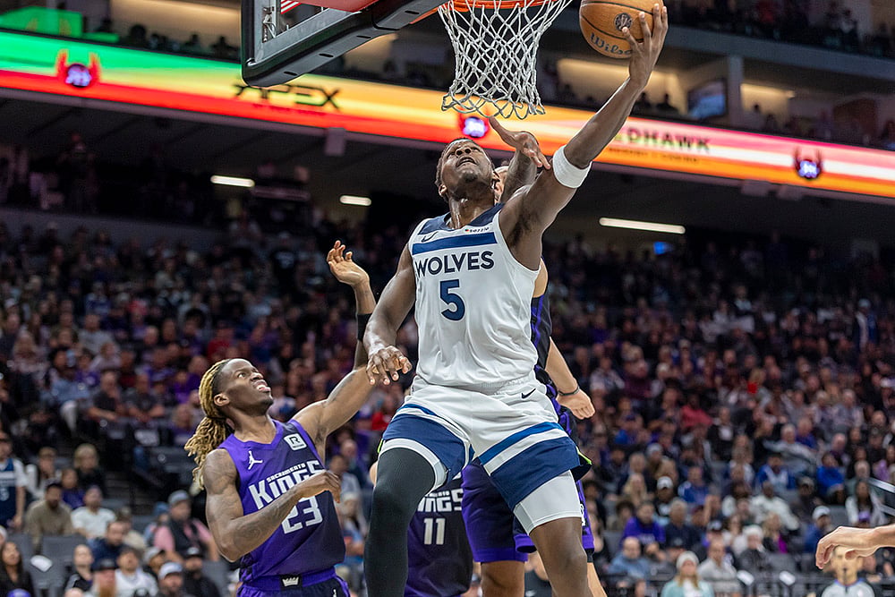 NBA Basketball Minnesota Timberwolves vs Sacramento Kings gallery_Anthony Edwards