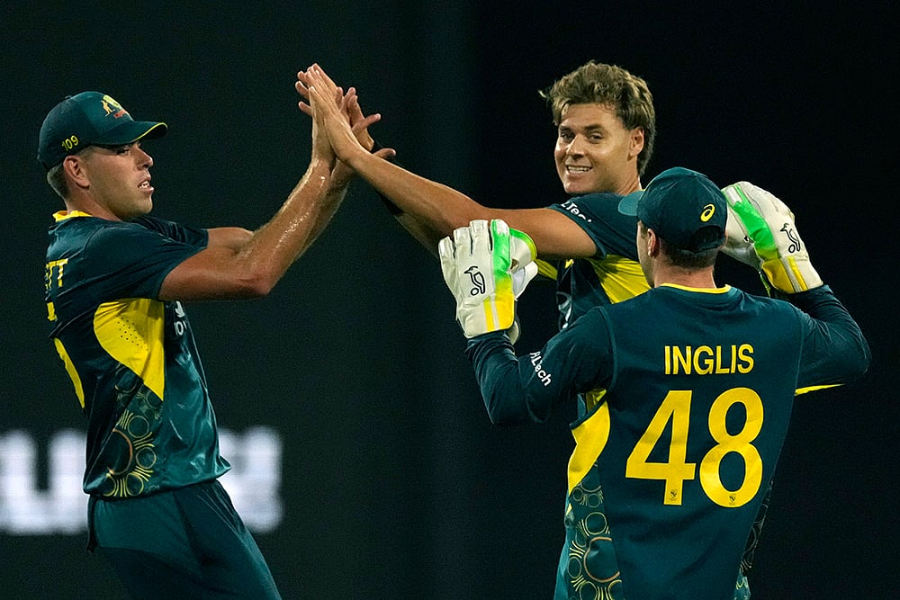 Australia vs Pakistan 2nd T20I Cricket in Sydney photos_Spencer Johnson