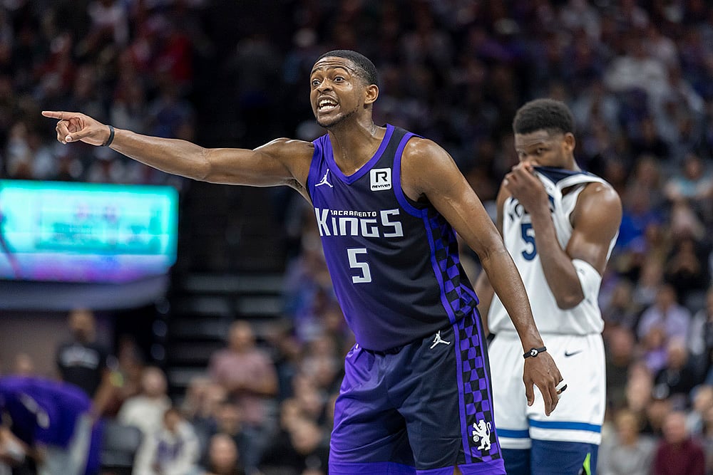 NBA Basketball Minnesota Timberwolves vs Sacramento Kings gallery_DeAaron Fox 