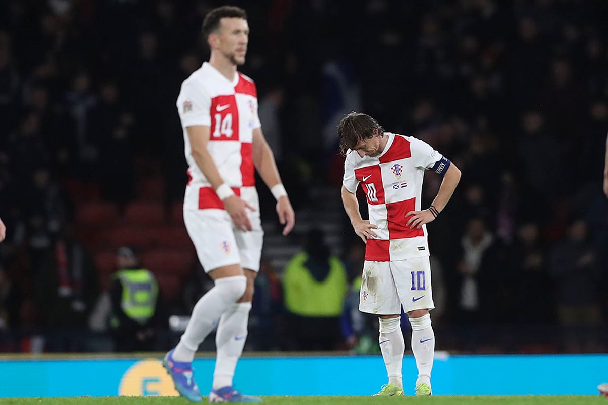 Britain Scotland vs Croatia UEFA Nations League Soccer gallery_Luka Modric