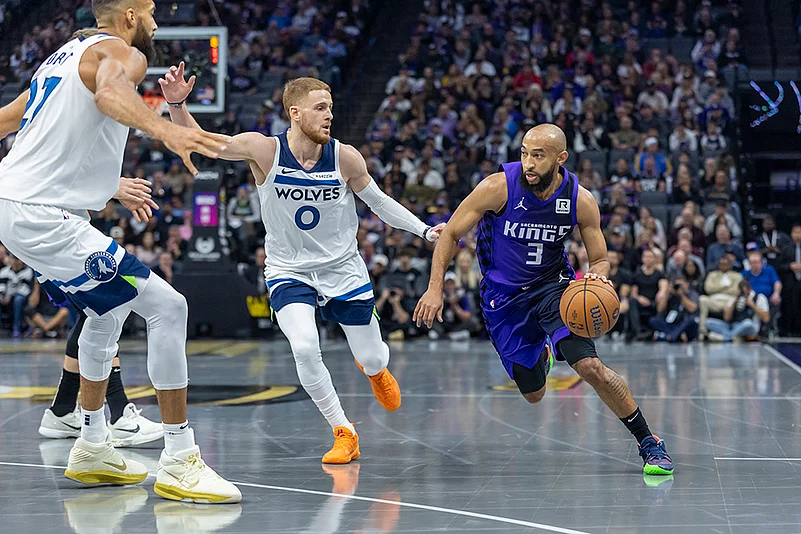 NBA Basketball Minnesota Timberwolves vs Sacramento Kings gallery_Jordan McLaughlin