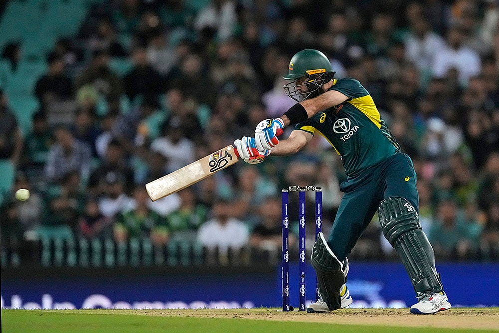 Australia vs Pakistan 2nd T20I Cricket in Sydney photos_Glenn Maxwell