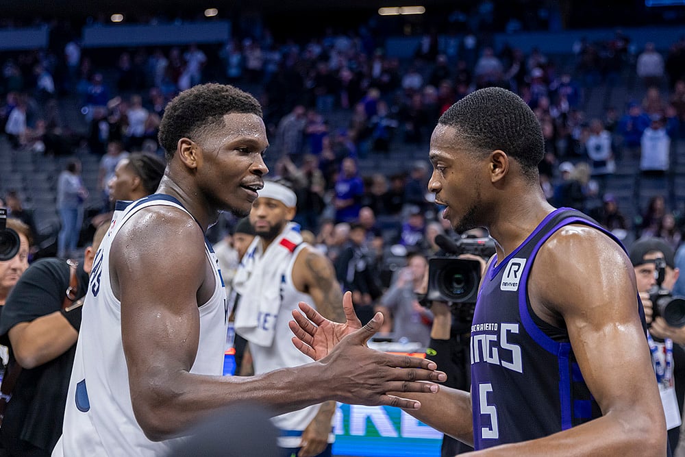 NBA Basketball Minnesota Timberwolves vs Sacramento Kings gallery_DeAaron Fox