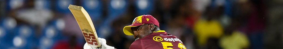 Powell scored 38 as West Indies won the fourth T20