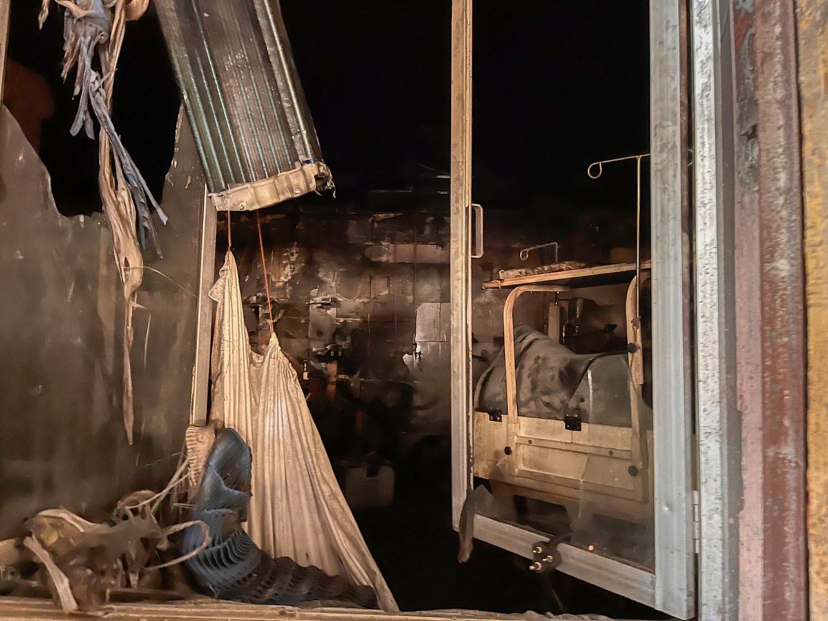 Fire At Jhansi Medical College