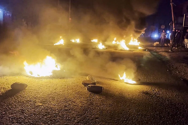 Protest after 6 killed from Meitei community