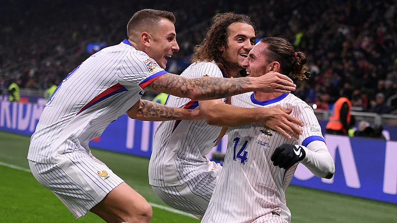 Frances match-winners Lucas Digne and Adrien Rabiot