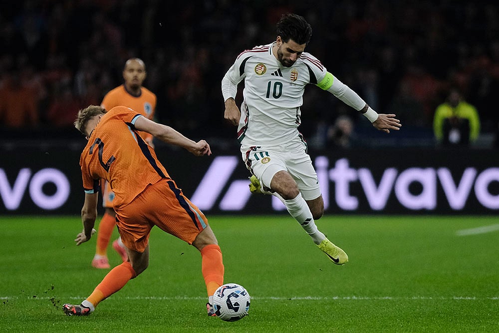 UEFA Nations League Soccer Match
