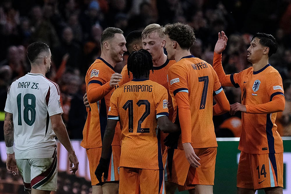Netherlands Hungary Nations League Soccer