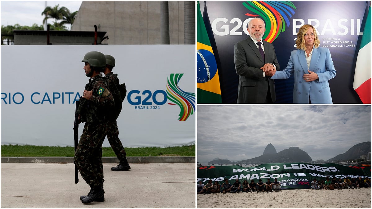 | Photo: AP : The 19th G20 Summit is being held in Rio de Janeiro, Brazil on November 18 and 19. 