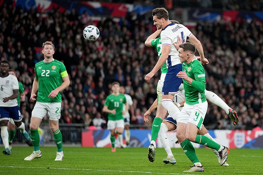 Ireland vs England UEFA Nations League soccer match