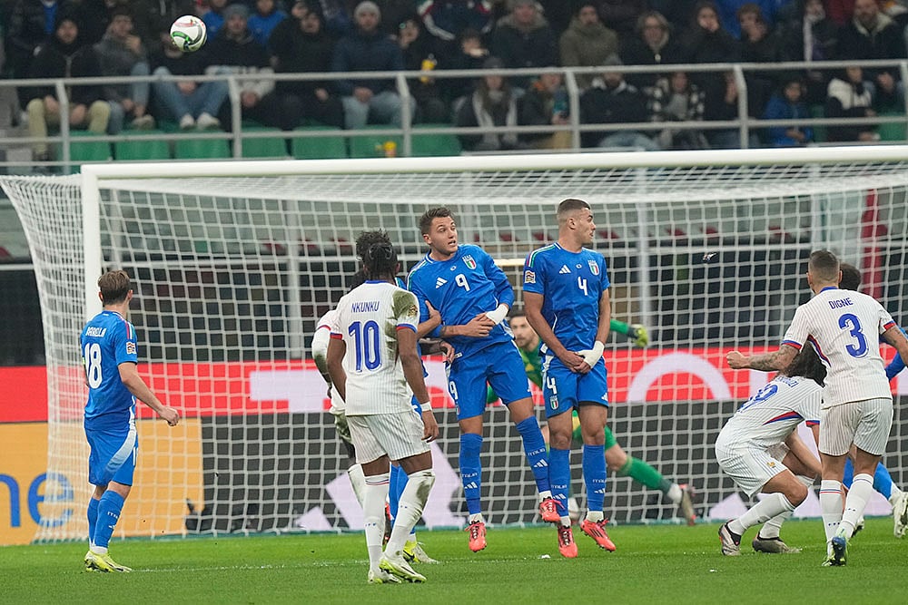 Nations League: France vs Italy