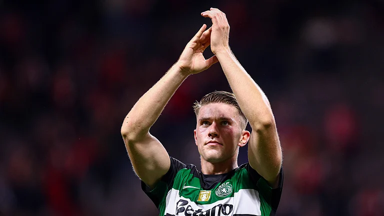 Sporting CP forward Viktor Gyokeres - null