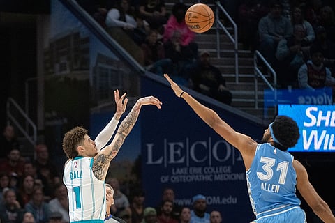 NBA: Charlotte Hornets vs Cleveland Cavaliers