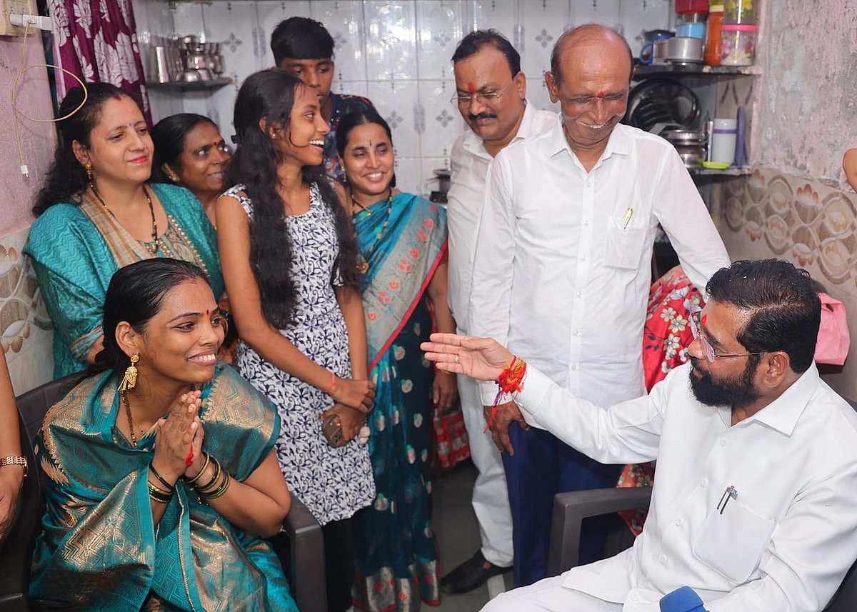 Photo Credit - Dinesh Parab : Chief Minister Eknath Shinde has launched the Ladki Bahin Scheme