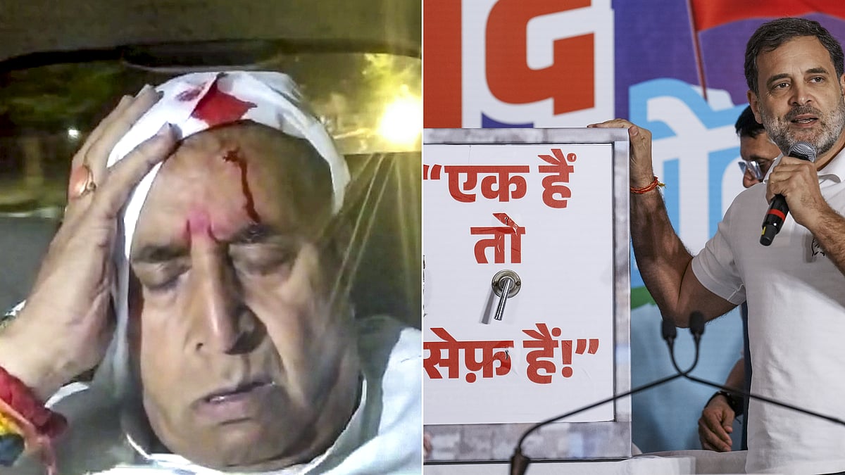 PTI : Anil Deshmukh(L), Rahul Gandhi(R)