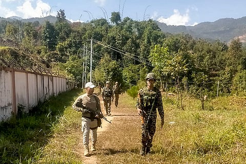Security in sensitive areas of Manipur