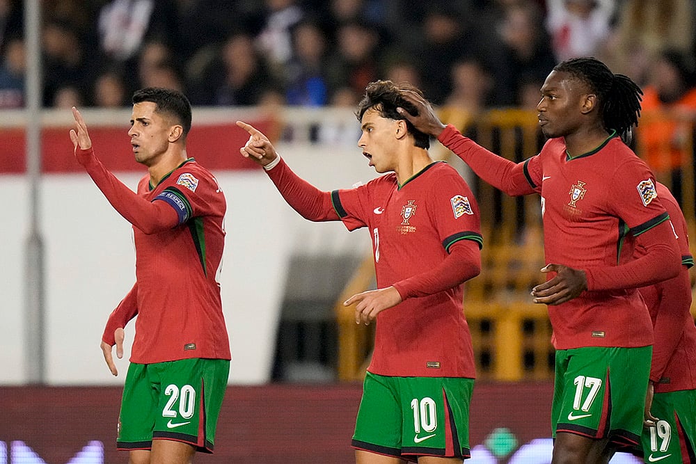 UEFA Nations League Soccer Croatia Vs Portugal football gallery_Joao Felix