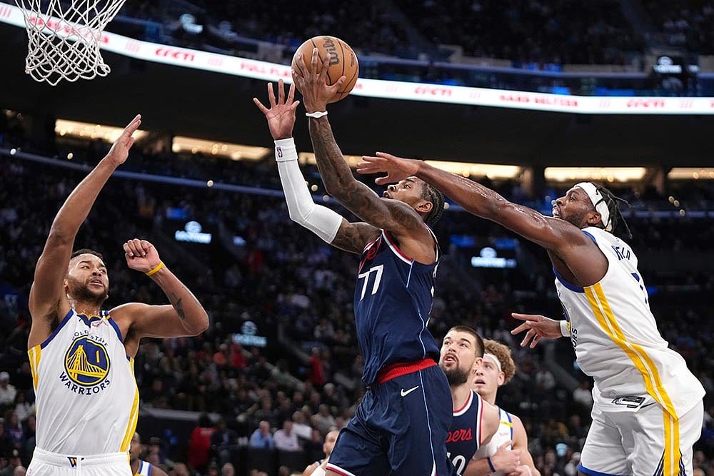Warriors Clippers Basketball