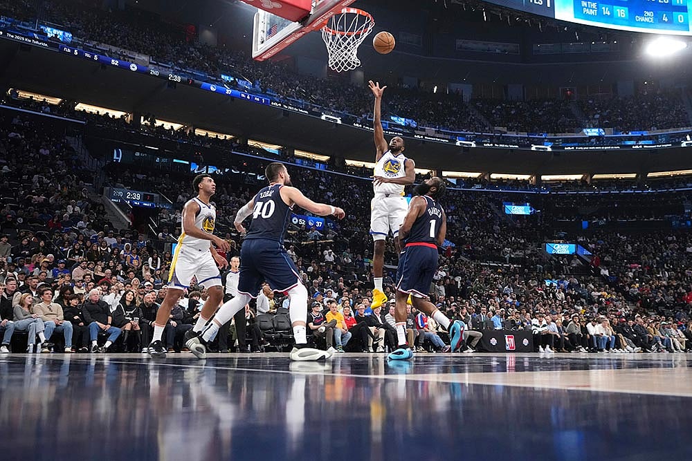 Clippers Warriors Basketball