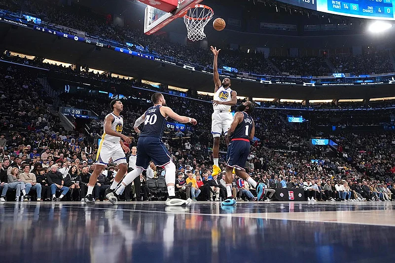 Clippers Warriors Basketball
