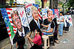 | Photo: AP : India-US Bonhomie: Students of the Gurukul School of Art paint portraits of Donald Trump in Mumbai on November 6, 2024