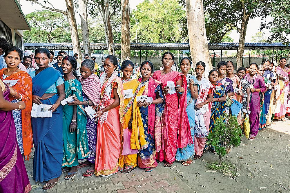 Election day in Ranchi
