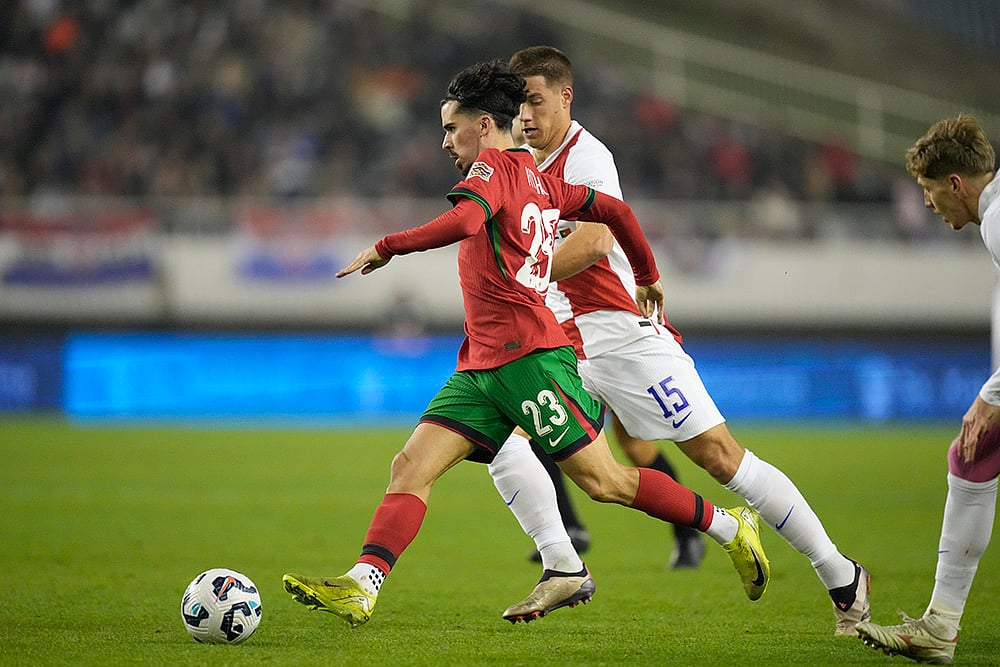 UEFA Nations League Soccer Croatia Vs Portugal football gallery_Vitinha